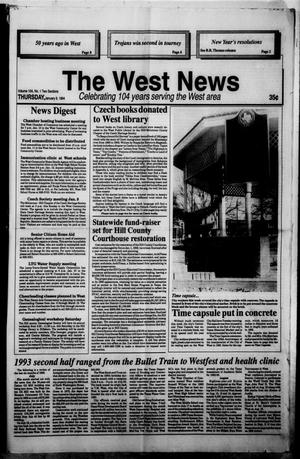 The West News (West, Tex.), Vol. 104, No. 1, Ed. 1 Thursday, January 6, 1994