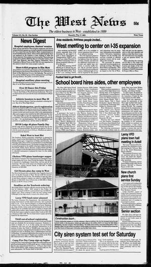 Primary view of object titled 'The West News (West, Tex.), Vol. 111, No. 20, Ed. 1 Thursday, May 17, 2001'.
