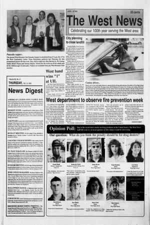 The West News (West, Tex.), Vol. 99, No. 41, Ed. 1 Thursday, October 12, 1989