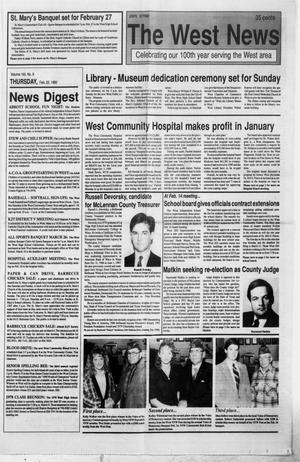 The West News (West, Tex.), Vol. 100, No. 8, Ed. 1 Thursday, February 22, 1990