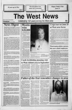 The West News (West, Tex.), Vol. 102, No. 24, Ed. 1 Thursday, June 18, 1992
