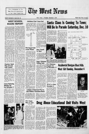 Primary view of object titled 'The West News (West, Tex.), Vol. 87, No. 49, Ed. 1 Thursday, December 8, 1977'.