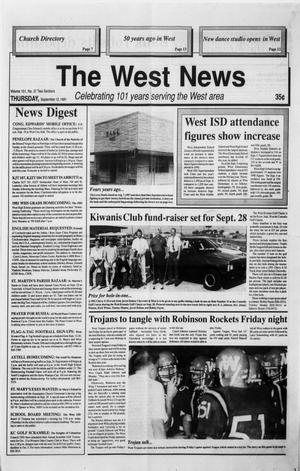The West News (West, Tex.), Vol. 101, No. 37, Ed. 1 Thursday, September 12, 1991