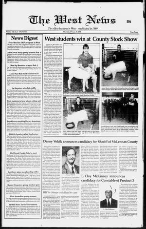 Primary view of object titled 'The West News (West, Tex.), Vol. 110, No. 4, Ed. 1 Thursday, January 27, 2000'.