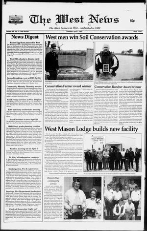 Primary view of object titled 'The West News (West, Tex.), Vol. 109, No. 13, Ed. 1 Thursday, April 1, 1999'.