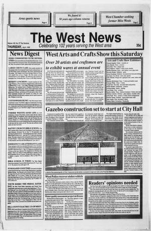 The West News (West, Tex.), Vol. 102, No. 27, Ed. 1 Thursday, July 9, 1992
