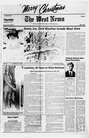 Primary view of object titled 'The West News (West, Tex.), Vol. 93, No. 51, Ed. 1 Thursday, December 22, 1983'.