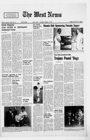 The West News (West, Tex.), Vol. 88, No. 41, Ed. 1 Thursday, October 12, 1978