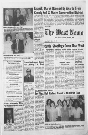 The West News (West, Tex.), Vol. 90, No. 13, Ed. 1 Thursday, March 27, 1980