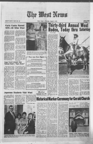The West News (West, Tex.), Vol. 89, No. 32, Ed. 1 Thursday, August 9, 1979