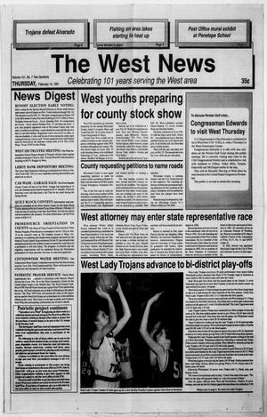 The West News (West, Tex.), Vol. 101, No. 7, Ed. 1 Thursday, February 14, 1991