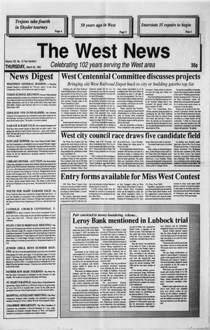 The West News (West, Tex.), Vol. 102, No. 13, Ed. 1 Thursday, March 26, 1992
