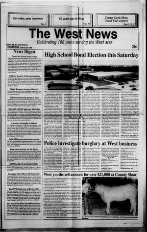 The West News (West, Tex.), Vol. 106, No. 9, Ed. 1 Thursday, February 29, 1996