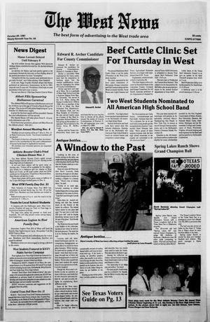 The West News (West, Tex.), Vol. 97, No. 44, Ed. 1 Thursday, October 29, 1987