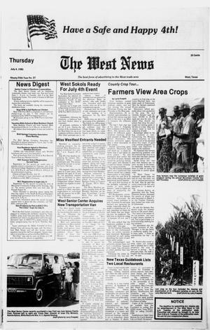 Primary view of object titled 'The West News (West, Tex.), Vol. 95, No. 27, Ed. 1 Thursday, July 4, 1985'.