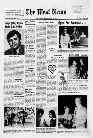 The West News (West, Tex.), Vol. 88, No. 8, Ed. 1 Thursday, February 23, 1978