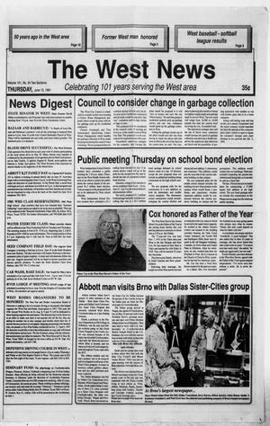 The West News (West, Tex.), Vol. 101, No. 24, Ed. 1 Thursday, June 13, 1991