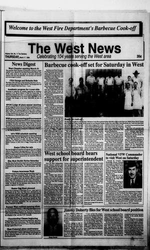 Primary view of object titled 'The West News (West, Tex.), Vol. 104, No. 11, Ed. 1 Thursday, March 17, 1994'.