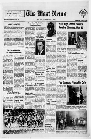 The West News (West, Tex.), Vol. 88, No. 21, Ed. 1 Thursday, May 25, 1978