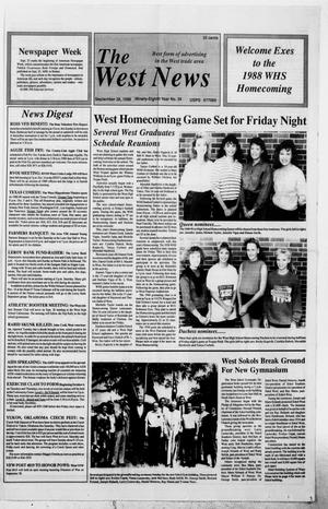 The West News (West, Tex.), Vol. 98, No. 39, Ed. 1 Thursday, September 29, 1988