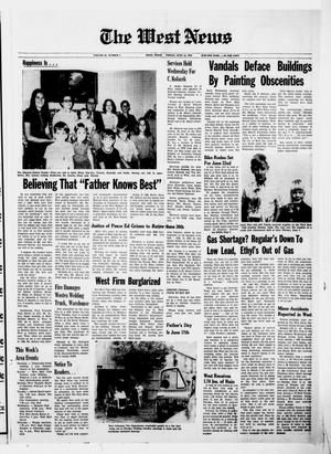 Primary view of object titled 'The West News (West, Tex.), Vol. 83, No. 9, Ed. 1 Friday, June 15, 1973'.