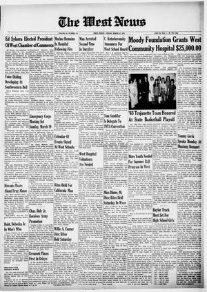 Primary view of object titled 'The West News (West, Tex.), Ed. 1 Friday, March 17, 1972'.