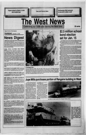 The West News (West, Tex.), Vol. 100, No. 50, Ed. 1 Thursday, December 13, 1990