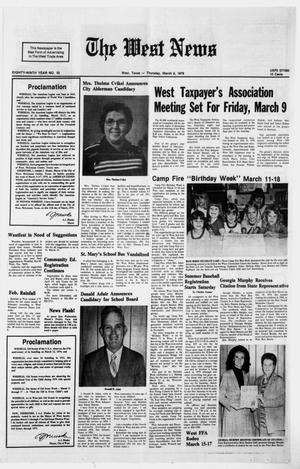 Primary view of object titled 'The West News (West, Tex.), Vol. 89, No. 10, Ed. 1 Thursday, March 8, 1979'.