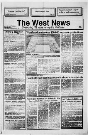 The West News (West, Tex.), Vol. 102, No. 46, Ed. 1 Thursday, November 12, 1992