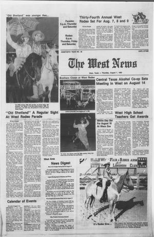 The West News (West, Tex.), Vol. 90, No. 32, Ed. 1 Thursday, August 7, 1980