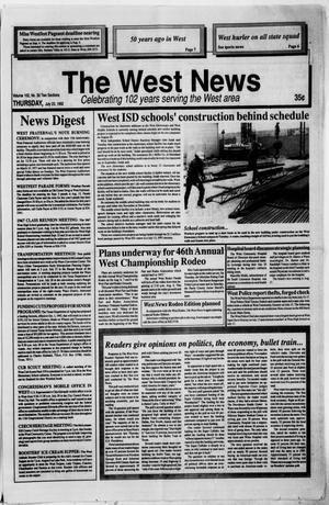 The West News (West, Tex.), Vol. 102, No. 30, Ed. 1 Thursday, July 23, 1992