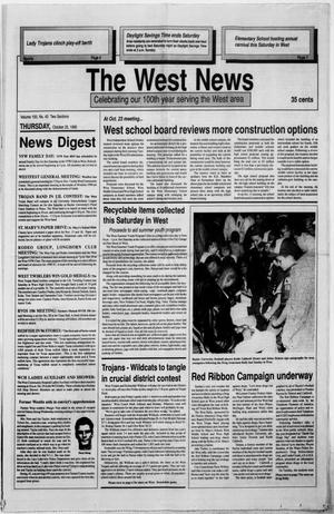 The West News (West, Tex.), Vol. 100, No. 43, Ed. 1 Thursday, October 25, 1990