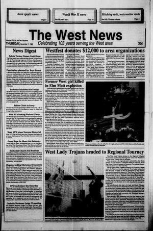 The West News (West, Tex.), Vol. 103, No. 45, Ed. 1 Thursday, November 11, 1993