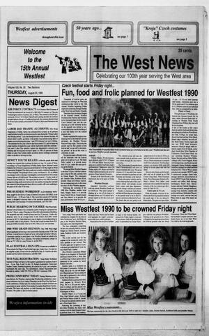 The West News (West, Tex.), Vol. 100, No. 35, Ed. 1 Thursday, August 30, 1990