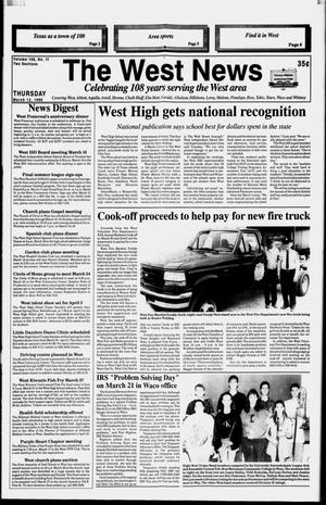 The West News (West, Tex.), Vol. 108, No. 11, Ed. 1 Thursday, March 12, 1998