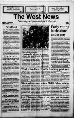 The West News (West, Tex.), Vol. 105, No. 16, Ed. 1 Thursday, April 20, 1995