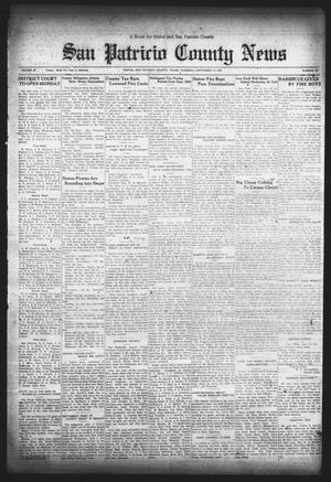 San Patricio County News (Sinton, Tex.), Vol. 24, No. 35, Ed. 1 Thursday, September 15, 1932