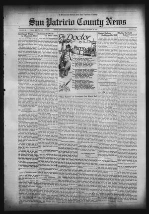 San Patricio County News (Sinton, Tex.), Vol. 23, No. 41, Ed. 1 Thursday, October 29, 1931