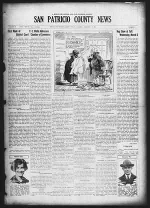 San Patricio County News (Sinton, Tex.), Vol. 18, No. 3, Ed. 1 Thursday, February 18, 1926