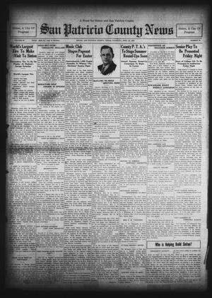 San Patricio County News (Sinton, Tex.), Vol. 22, No. 13, Ed. 1 Thursday, April 24, 1930