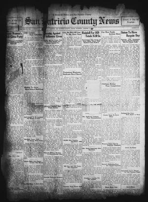 San Patricio County News (Sinton, Tex.), Vol. 21, No. 49, Ed. 1 Thursday, January 2, 1930