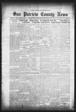 San Patricio County News (Sinton, Tex.), Vol. 26, No. 30, Ed. 1 Thursday, August 9, 1934