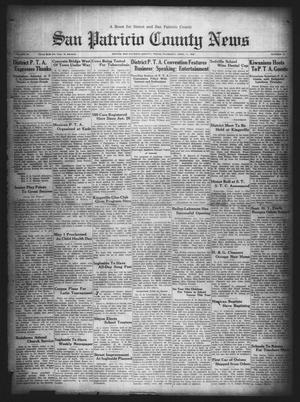 Primary view of object titled 'San Patricio County News (Sinton, Tex.), Vol. 21, No. 11, Ed. 1 Thursday, April 11, 1929'.