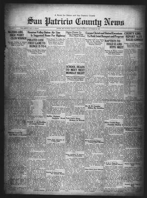 San Patricio County News (Sinton, Tex.), Vol. 21, No. 35, Ed. 1 Thursday, September 26, 1929