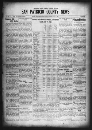 San Patricio County News (Sinton, Tex.), Vol. 18, No. 26, Ed. 1 Thursday, July 29, 1926
