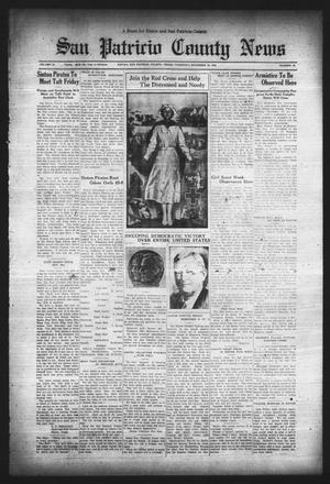 San Patricio County News (Sinton, Tex.), Vol. 24, No. 43, Ed. 1 Thursday, November 10, 1932