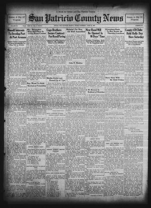 San Patricio County News (Sinton, Tex.), Vol. 22, No. 22, Ed. 1 Thursday, June 26, 1930
