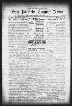 San Patricio County News (Sinton, Tex.), Vol. 26, No. 39, Ed. 1 Thursday, October 11, 1934