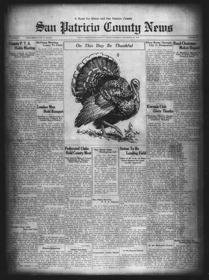 San Patricio County News (Sinton, Tex.), Vol. 21, No. 44, Ed. 1 Thursday, November 28, 1929