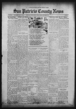 San Patricio County News (Sinton, Tex.), Vol. 23, No. 34, Ed. 1 Thursday, September 10, 1931